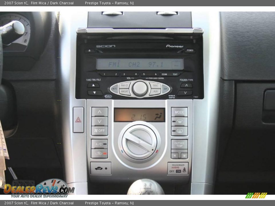 2007 Scion tC Flint Mica / Dark Charcoal Photo #12