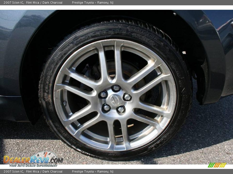 2007 Scion tC Flint Mica / Dark Charcoal Photo #14