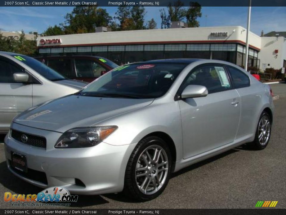 2007 Scion tC Classic Silver Metallic / Dark Charcoal Photo #1