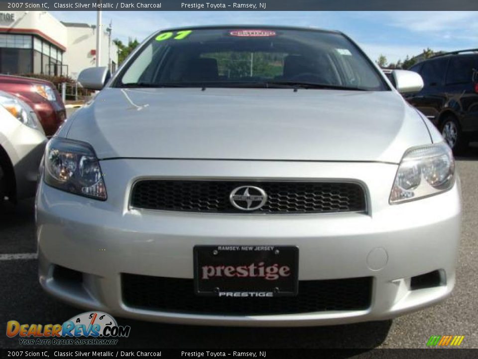 2007 Scion tC Classic Silver Metallic / Dark Charcoal Photo #2