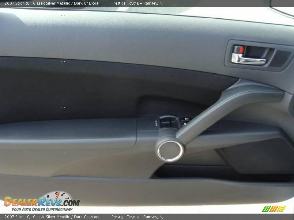 2007 Scion tC Classic Silver Metallic / Dark Charcoal Photo #6