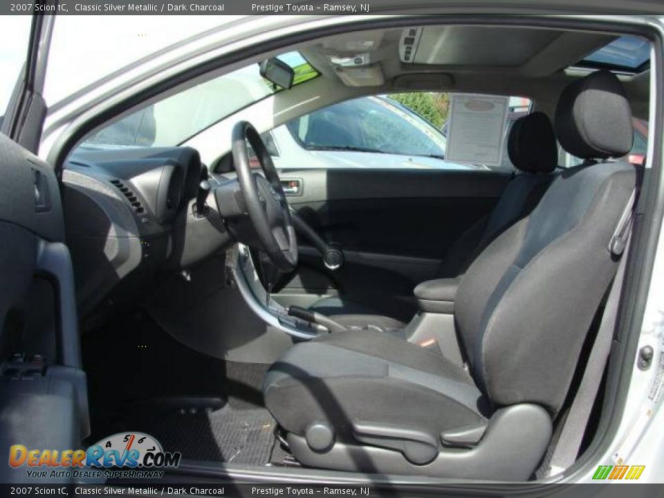 2007 Scion tC Classic Silver Metallic / Dark Charcoal Photo #7
