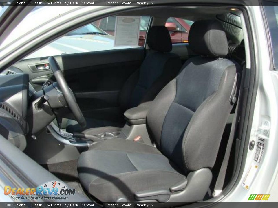 2007 Scion tC Classic Silver Metallic / Dark Charcoal Photo #8