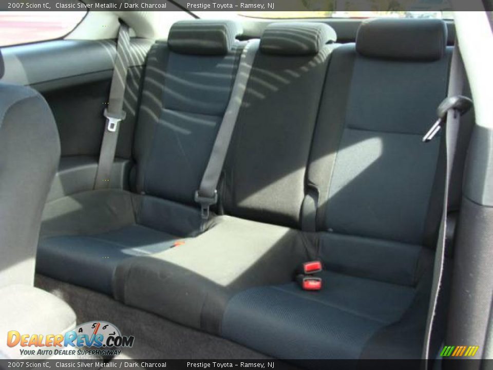 2007 Scion tC Classic Silver Metallic / Dark Charcoal Photo #13