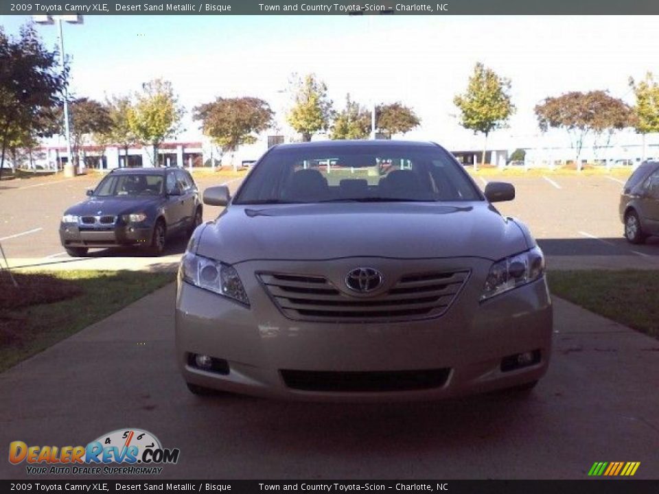 2009 Toyota Camry XLE Desert Sand Metallic / Bisque Photo #2