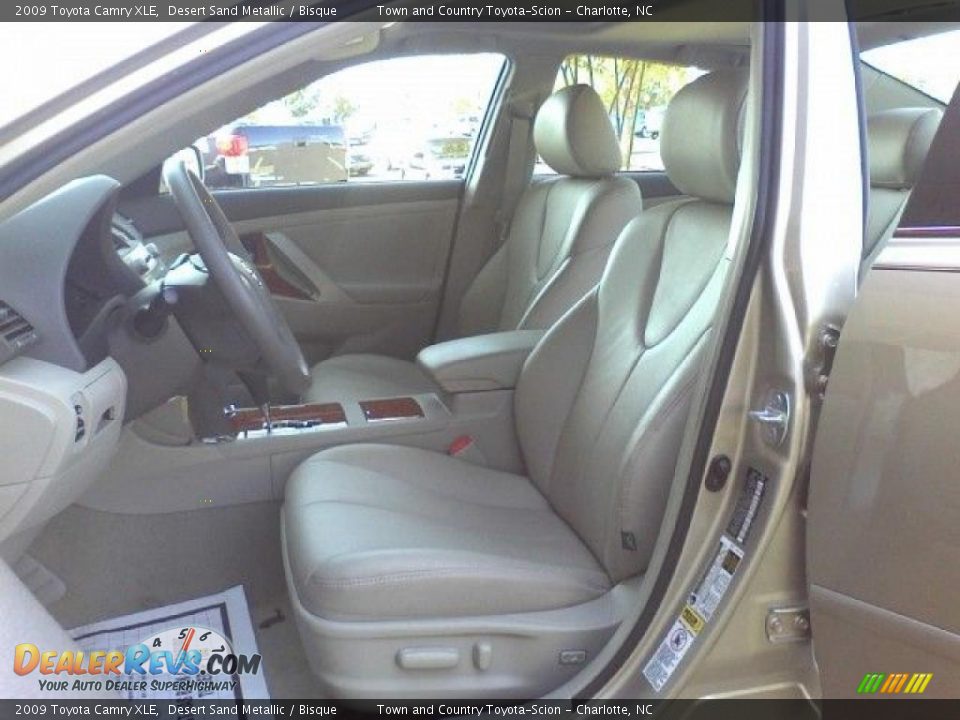 2009 Toyota Camry XLE Desert Sand Metallic / Bisque Photo #6