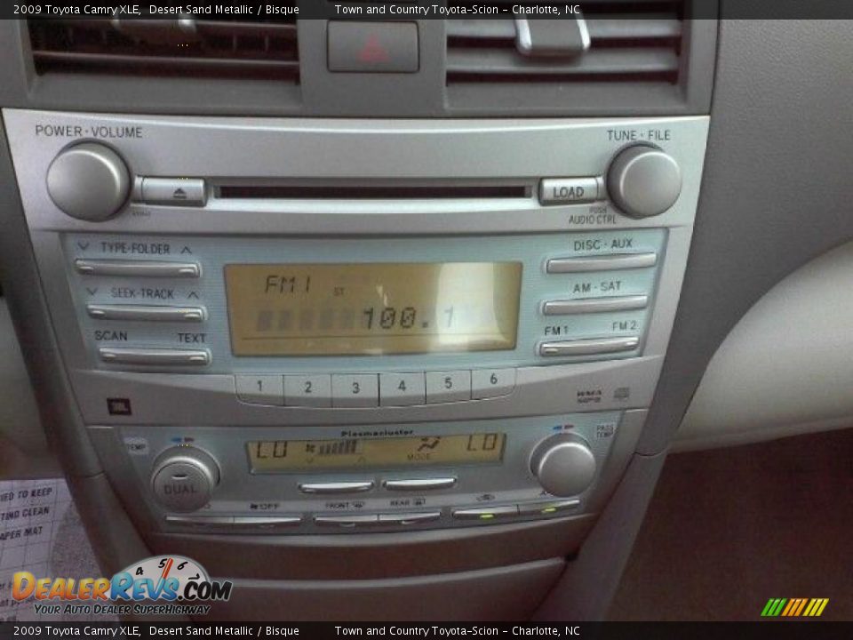 2009 Toyota Camry XLE Desert Sand Metallic / Bisque Photo #8