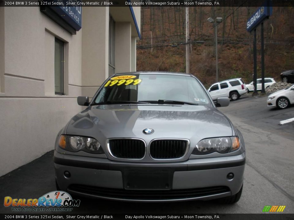 2004 BMW 3 Series 325xi Sedan Silver Grey Metallic / Black Photo #7