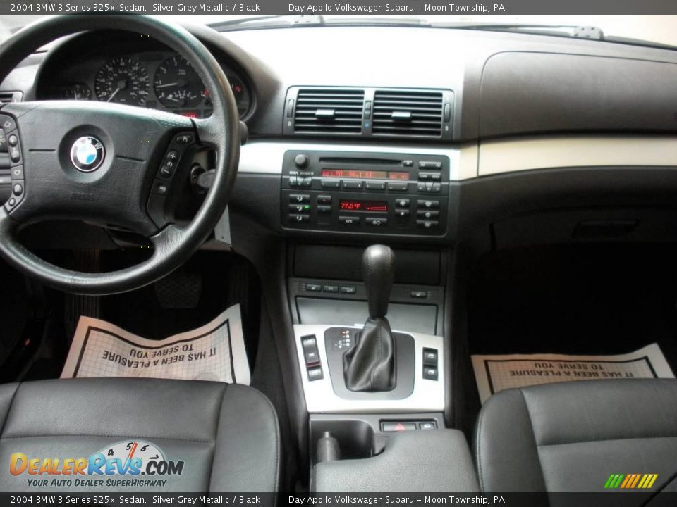 2004 BMW 3 Series 325xi Sedan Silver Grey Metallic / Black Photo #14