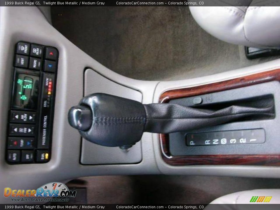 1999 Buick Regal GS Twilight Blue Metallic / Medium Gray Photo #6