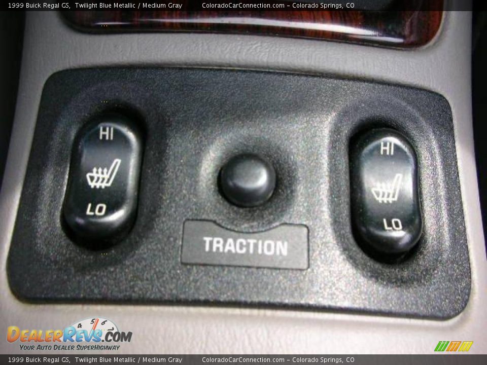 1999 Buick Regal GS Twilight Blue Metallic / Medium Gray Photo #7