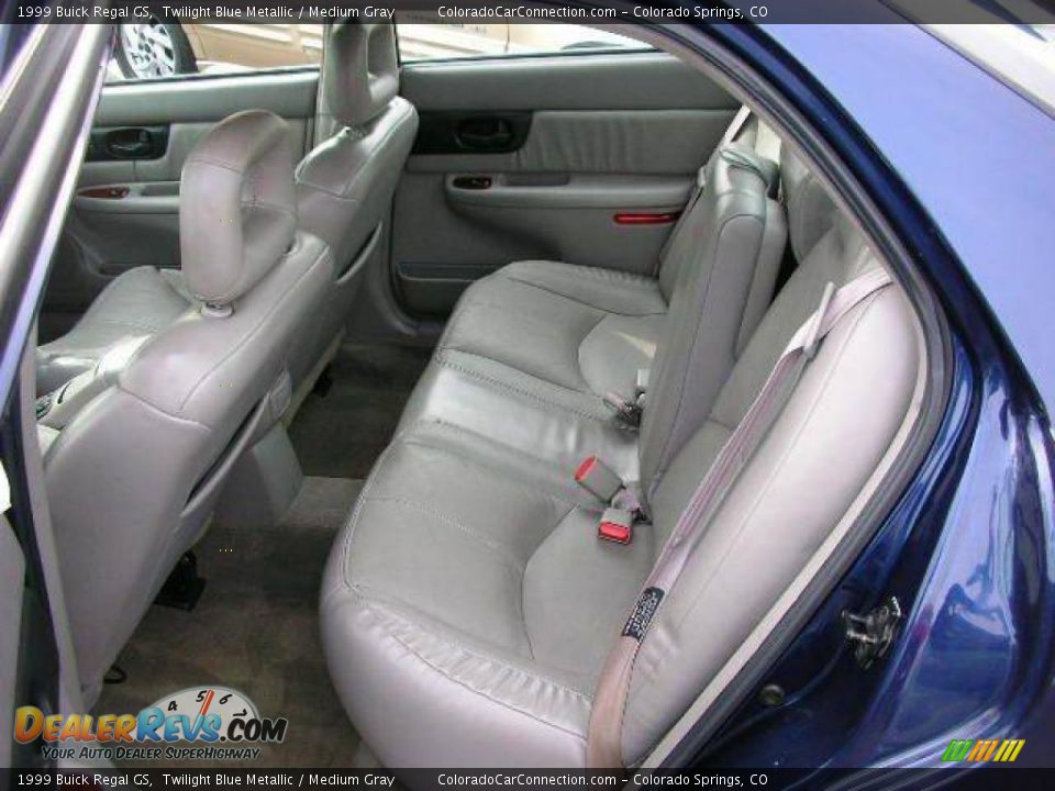 Rear Seat of 1999 Buick Regal GS Photo #10