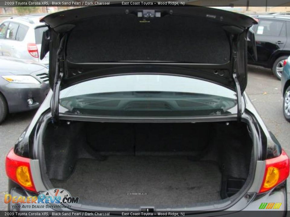 2009 Toyota Corolla XRS Black Sand Pearl / Dark Charcoal Photo #13