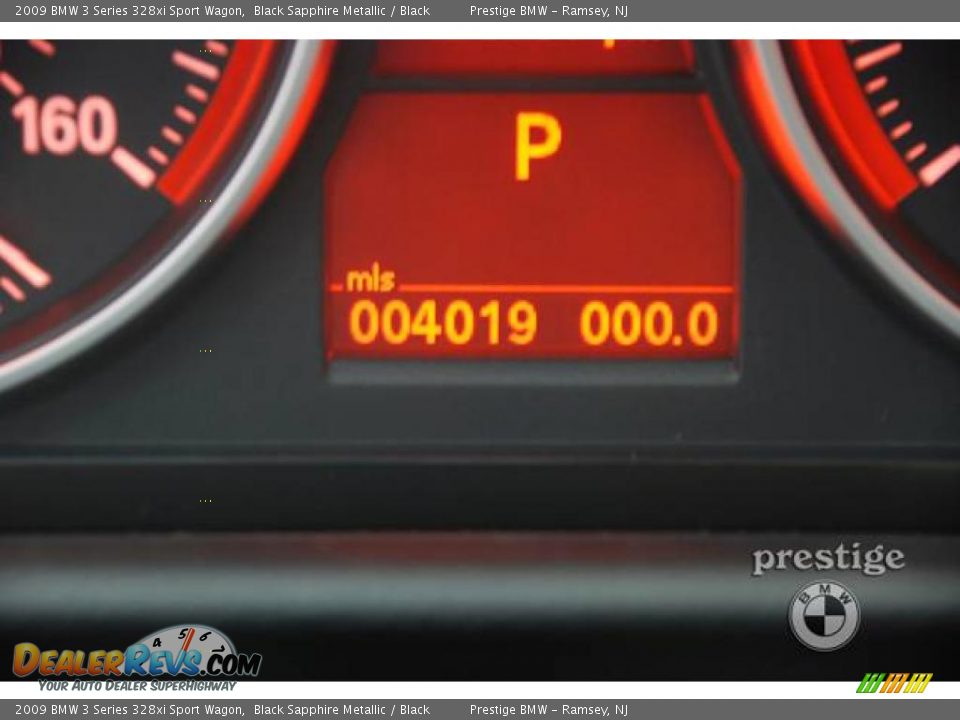 2009 BMW 3 Series 328xi Sport Wagon Black Sapphire Metallic / Black Photo #5