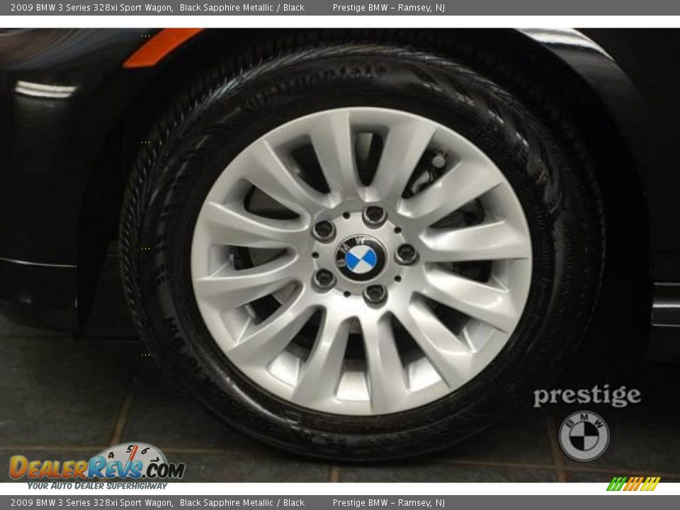 2009 BMW 3 Series 328xi Sport Wagon Black Sapphire Metallic / Black Photo #7