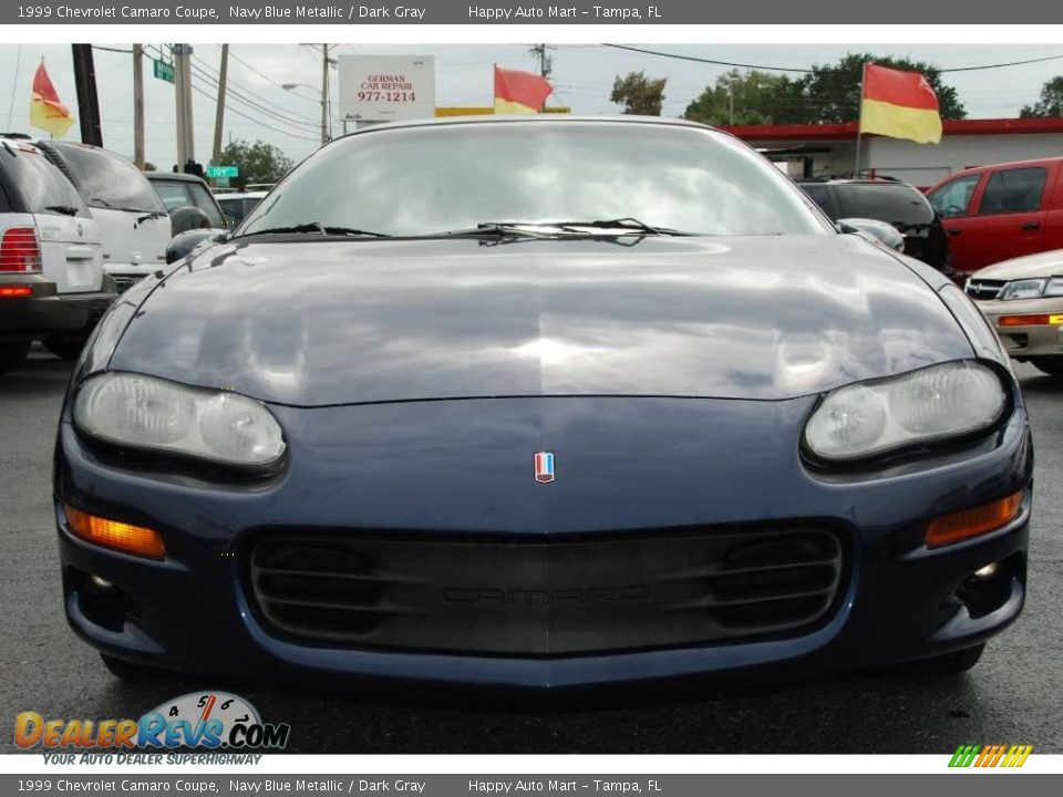 1999 Chevrolet Camaro Coupe Navy Blue Metallic / Dark Gray Photo #5