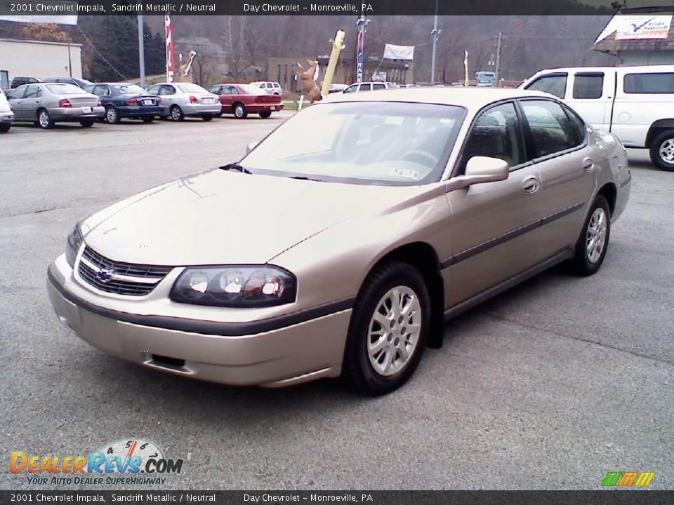 2001 Chevrolet Impala Sandrift Metallic / Neutral Photo #1