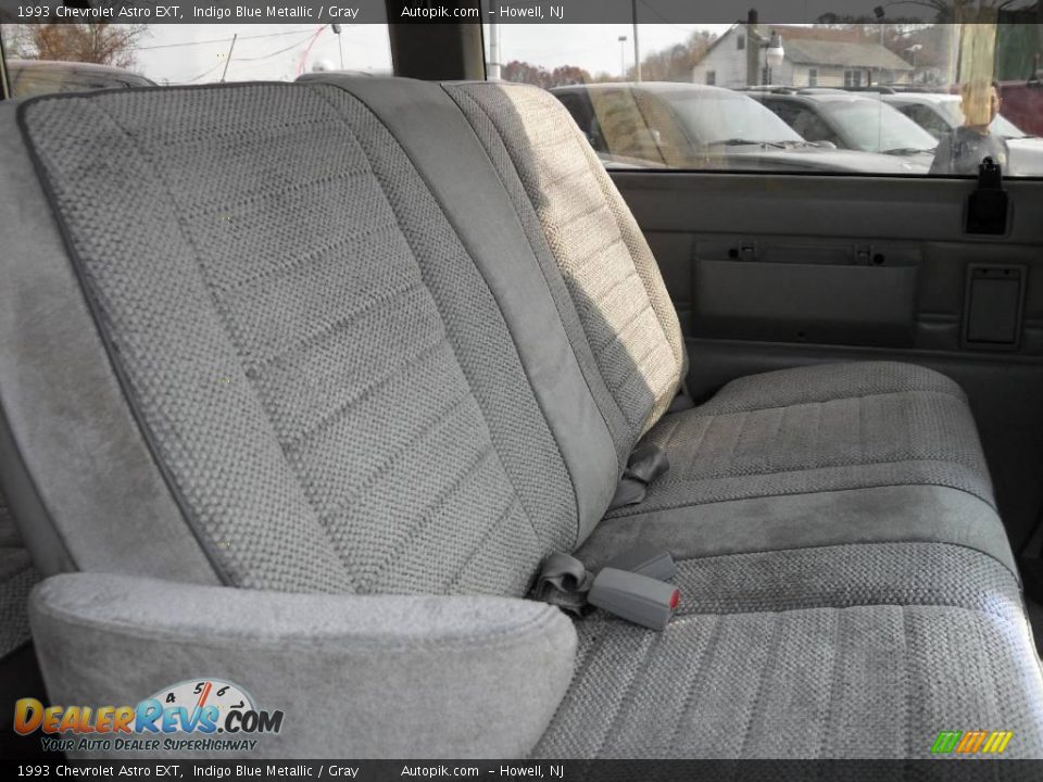1993 Chevrolet Astro EXT Indigo Blue Metallic / Gray Photo #11