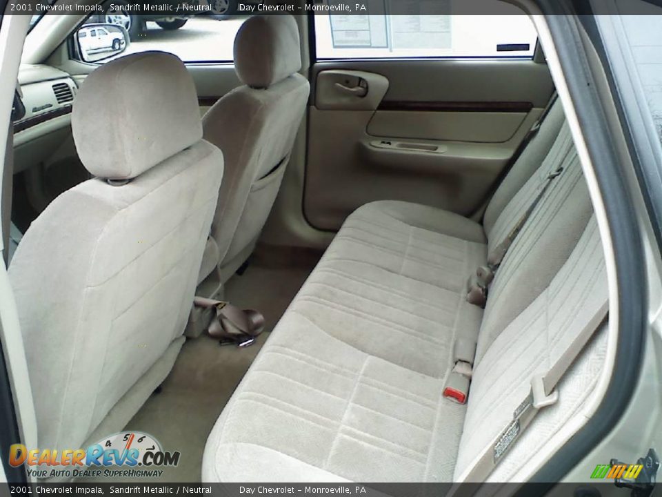 2001 Chevrolet Impala Sandrift Metallic / Neutral Photo #6