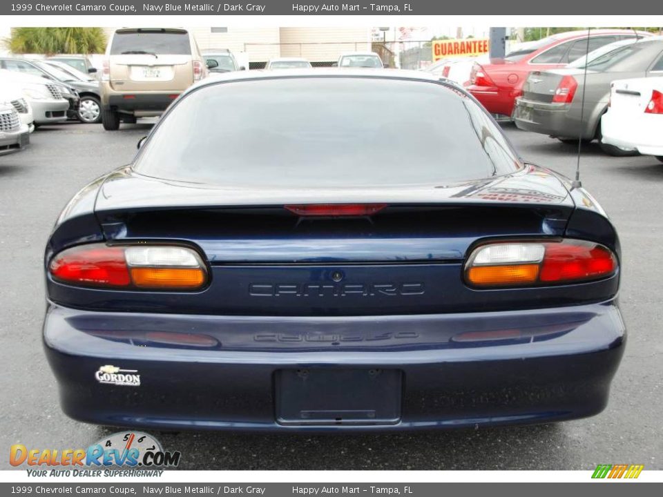 1999 Chevrolet Camaro Coupe Navy Blue Metallic / Dark Gray Photo #12