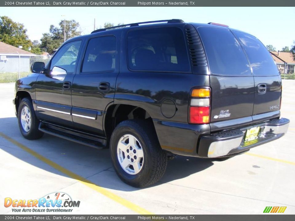 2004 Chevrolet Tahoe LS Dark Gray Metallic / Gray/Dark Charcoal Photo #5