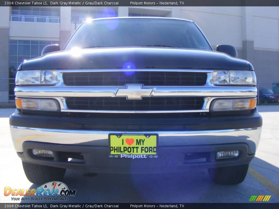 2004 Chevrolet Tahoe LS Dark Gray Metallic / Gray/Dark Charcoal Photo #9