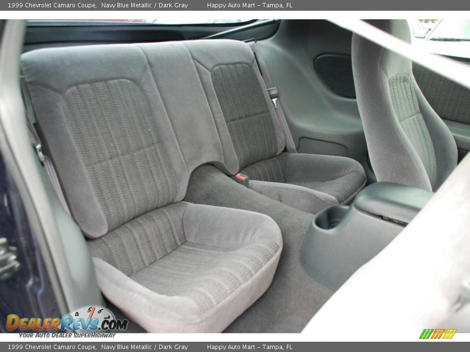 1999 Chevrolet Camaro Coupe Navy Blue Metallic / Dark Gray Photo #28