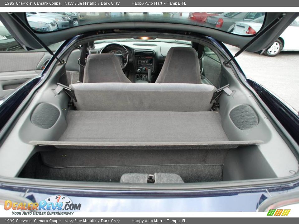 1999 Chevrolet Camaro Coupe Navy Blue Metallic / Dark Gray Photo #29