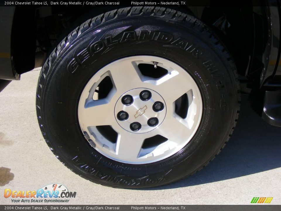 2004 Chevrolet Tahoe LS Dark Gray Metallic / Gray/Dark Charcoal Photo #15