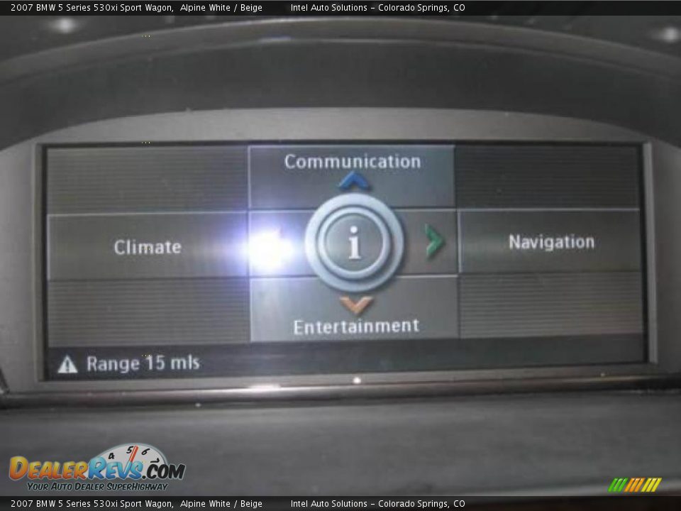 2007 BMW 5 Series 530xi Sport Wagon Alpine White / Beige Photo #17