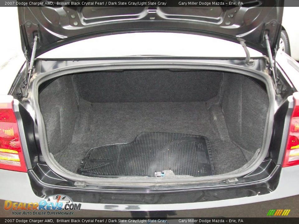 2007 Dodge Charger AWD Brilliant Black Crystal Pearl / Dark Slate Gray/Light Slate Gray Photo #5