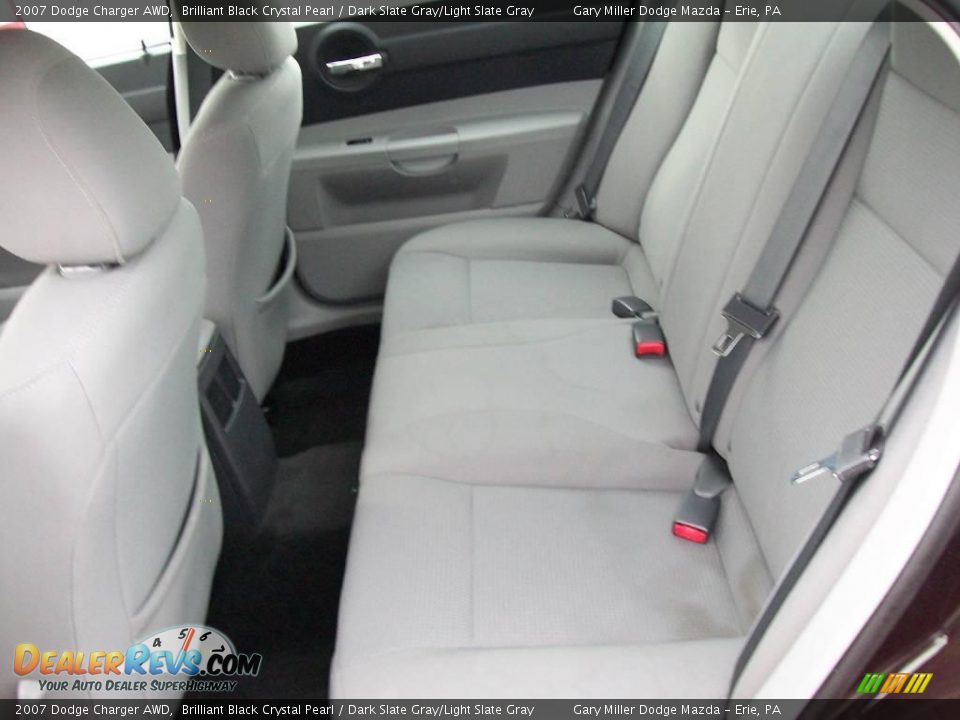 2007 Dodge Charger AWD Brilliant Black Crystal Pearl / Dark Slate Gray/Light Slate Gray Photo #13