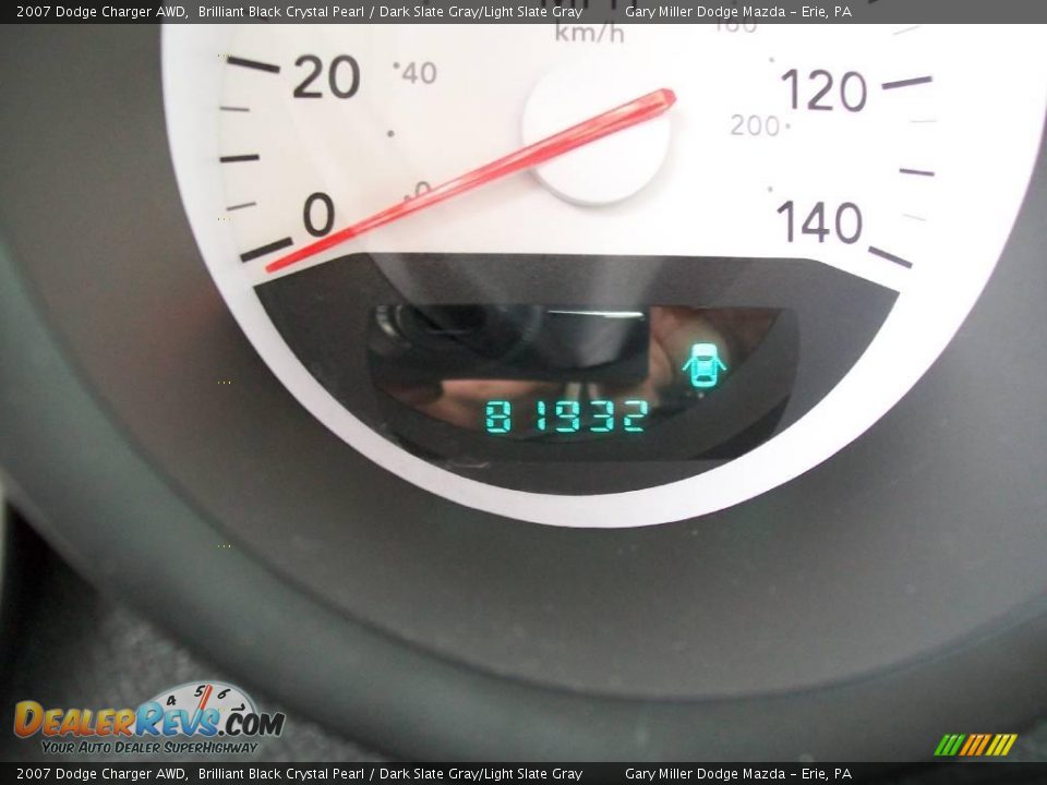 2007 Dodge Charger AWD Brilliant Black Crystal Pearl / Dark Slate Gray/Light Slate Gray Photo #15