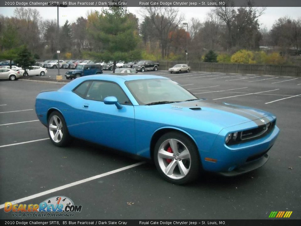 2010 Dodge Challenger SRT8 B5 Blue Pearlcoat / Dark Slate Gray Photo #1