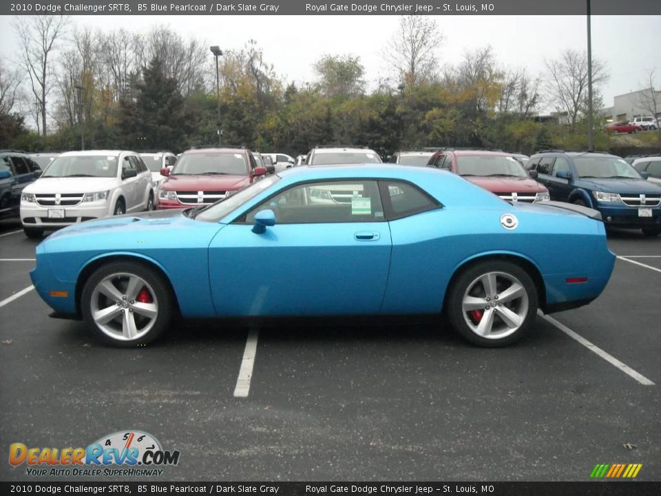 2010 Dodge Challenger SRT8 B5 Blue Pearlcoat / Dark Slate Gray Photo #5