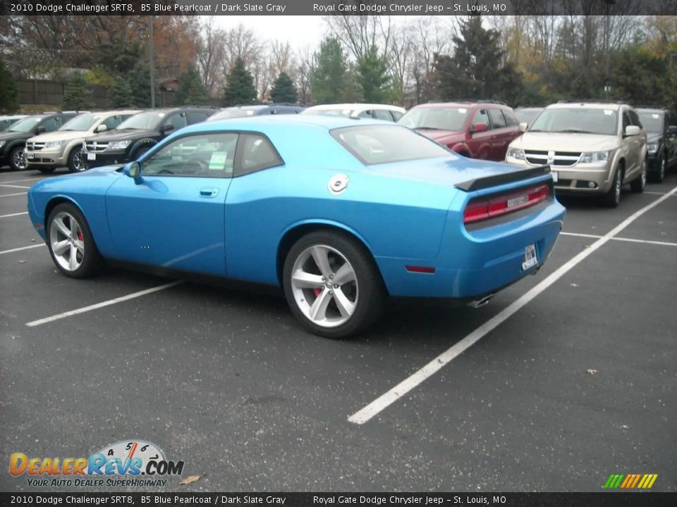 2010 Dodge Challenger SRT8 B5 Blue Pearlcoat / Dark Slate Gray Photo #6
