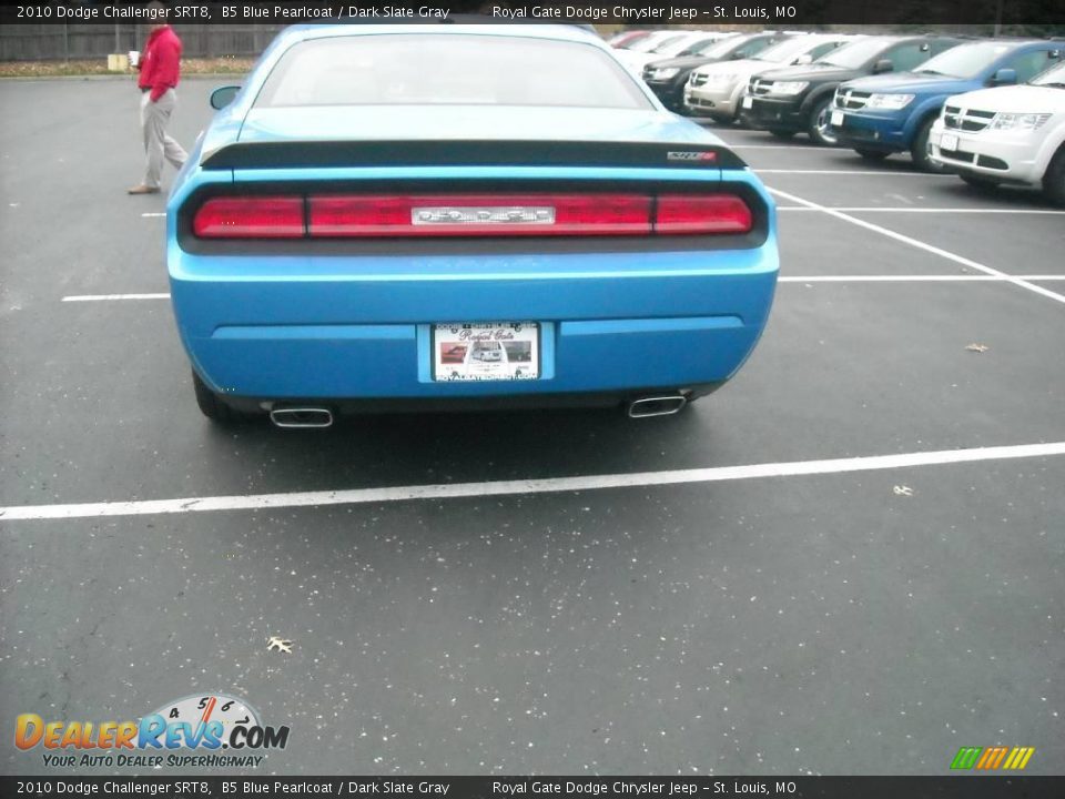 2010 Dodge Challenger SRT8 B5 Blue Pearlcoat / Dark Slate Gray Photo #7