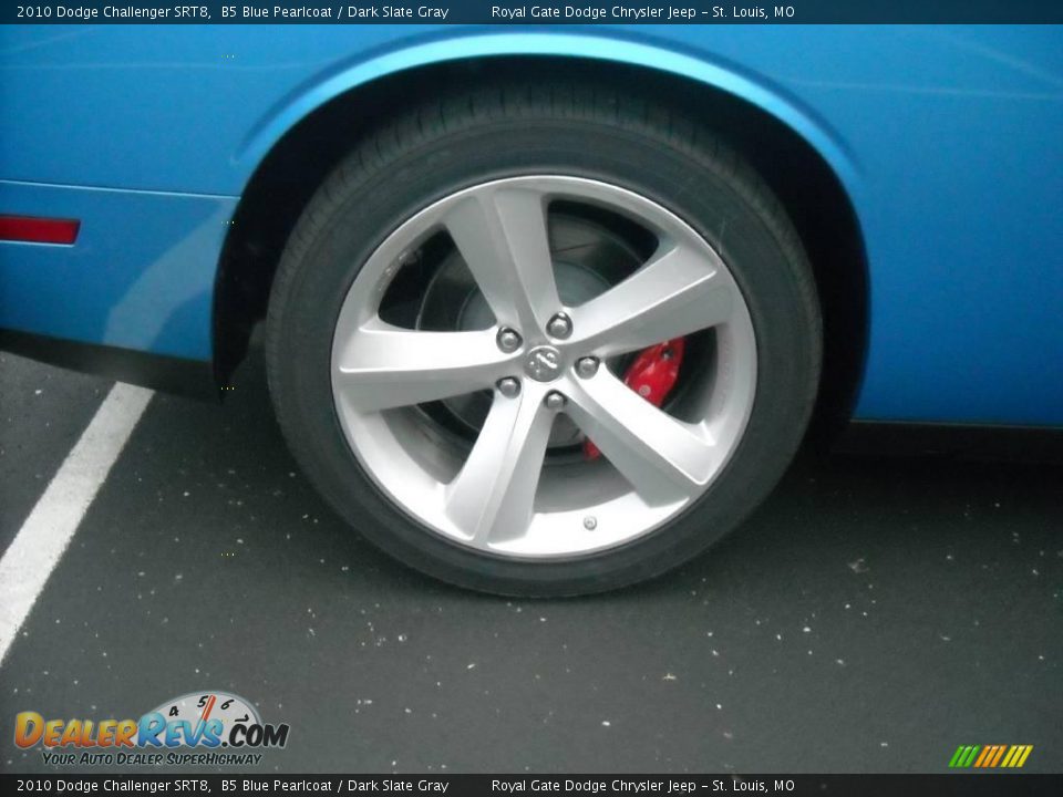 2010 Dodge Challenger SRT8 B5 Blue Pearlcoat / Dark Slate Gray Photo #9