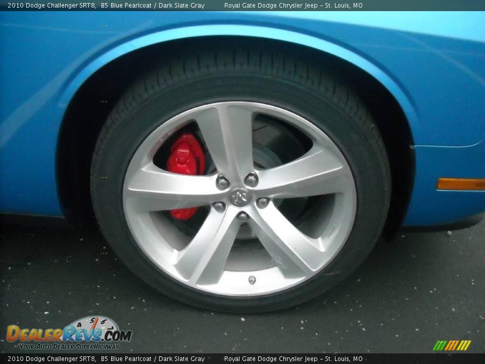 2010 Dodge Challenger SRT8 B5 Blue Pearlcoat / Dark Slate Gray Photo #10