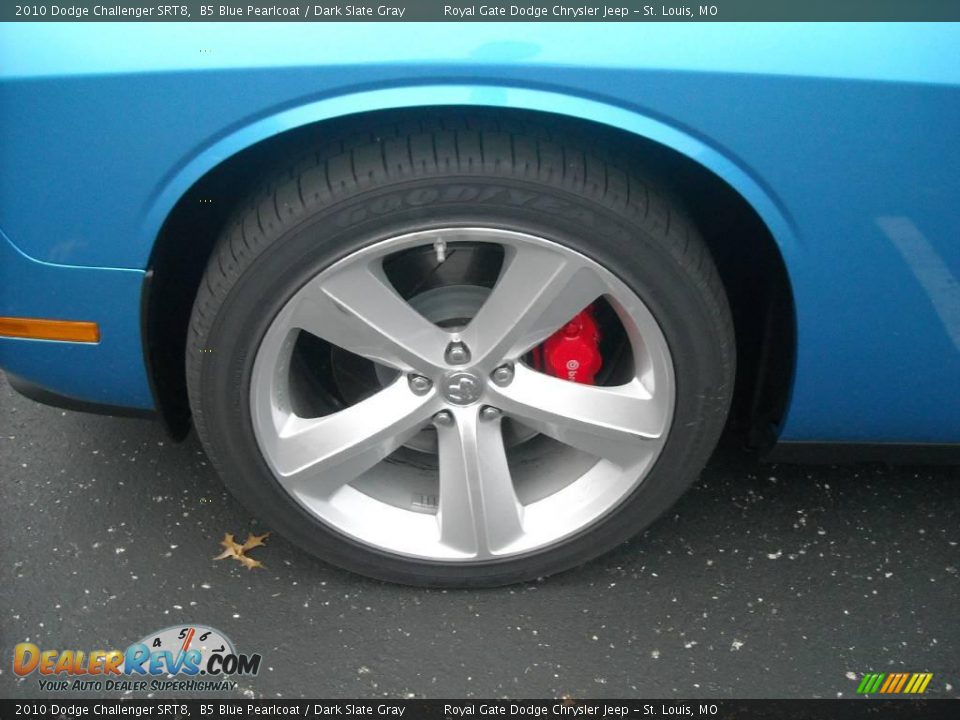 2010 Dodge Challenger SRT8 B5 Blue Pearlcoat / Dark Slate Gray Photo #11