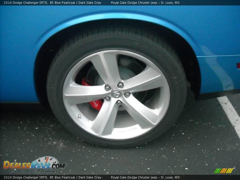 2010 Dodge Challenger SRT8 B5 Blue Pearlcoat / Dark Slate Gray Photo #12