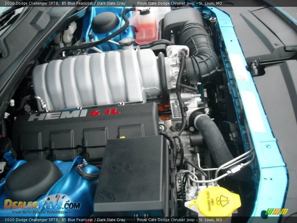 2010 Dodge Challenger SRT8 B5 Blue Pearlcoat / Dark Slate Gray Photo #15
