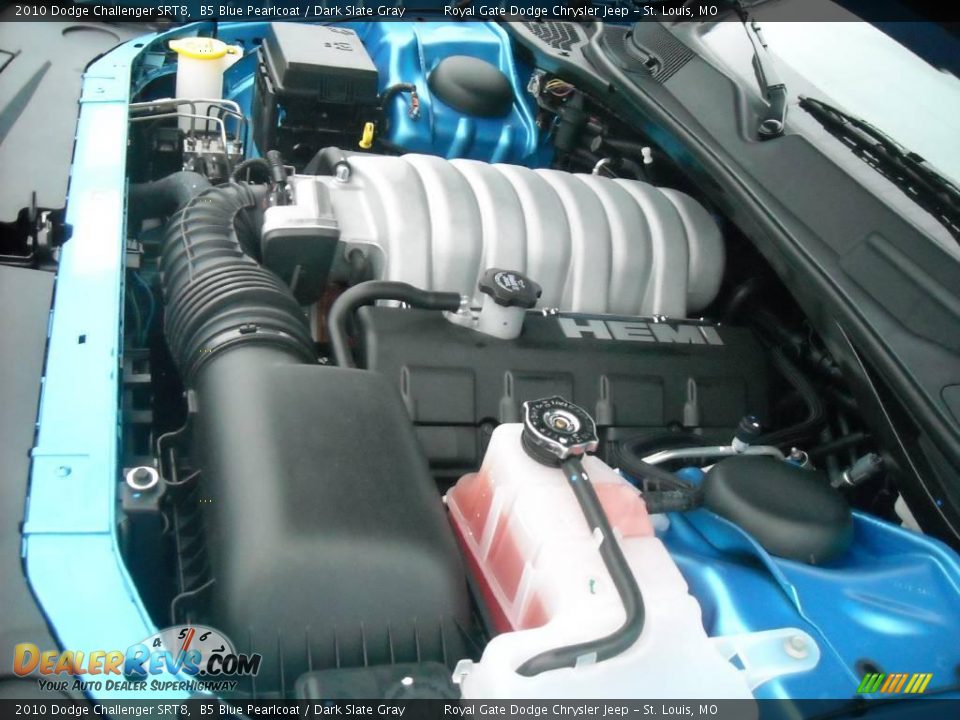 2010 Dodge Challenger SRT8 B5 Blue Pearlcoat / Dark Slate Gray Photo #16