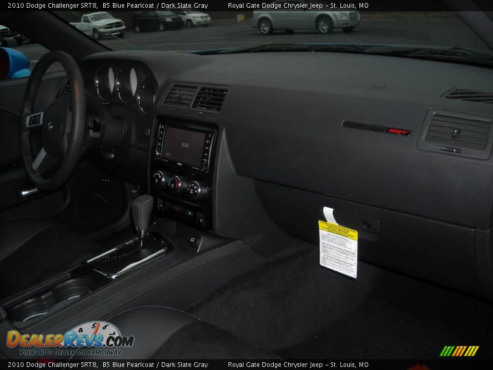 2010 Dodge Challenger SRT8 B5 Blue Pearlcoat / Dark Slate Gray Photo #22