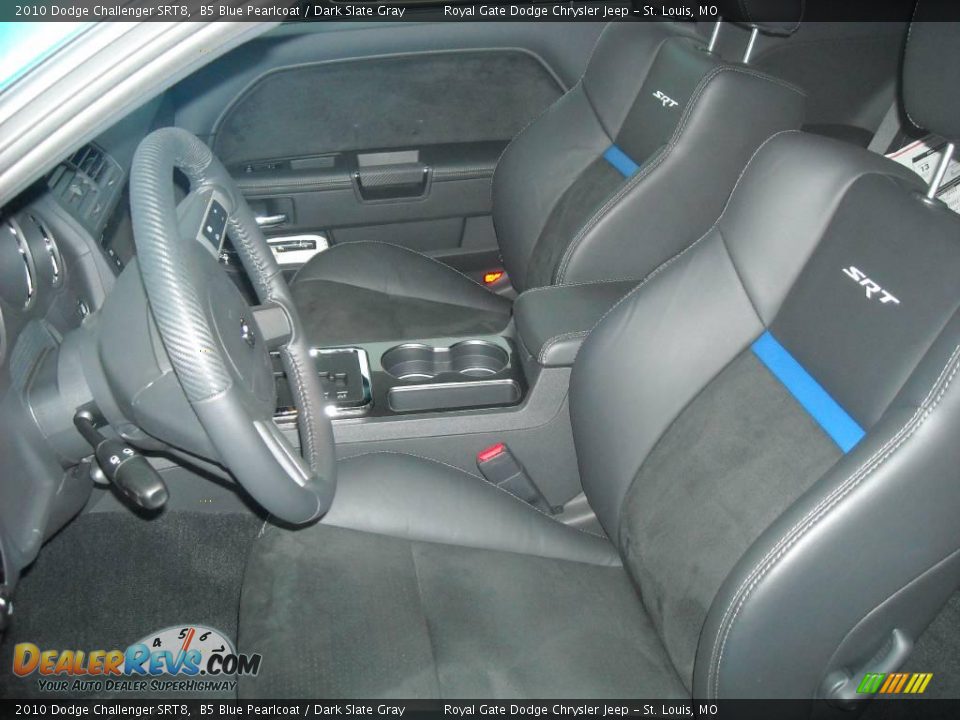 2010 Dodge Challenger SRT8 B5 Blue Pearlcoat / Dark Slate Gray Photo #25
