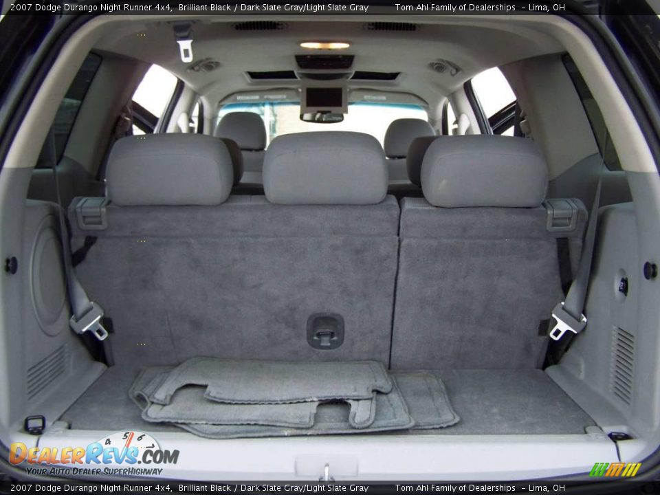 2007 Dodge Durango Night Runner 4x4 Brilliant Black / Dark Slate Gray/Light Slate Gray Photo #13