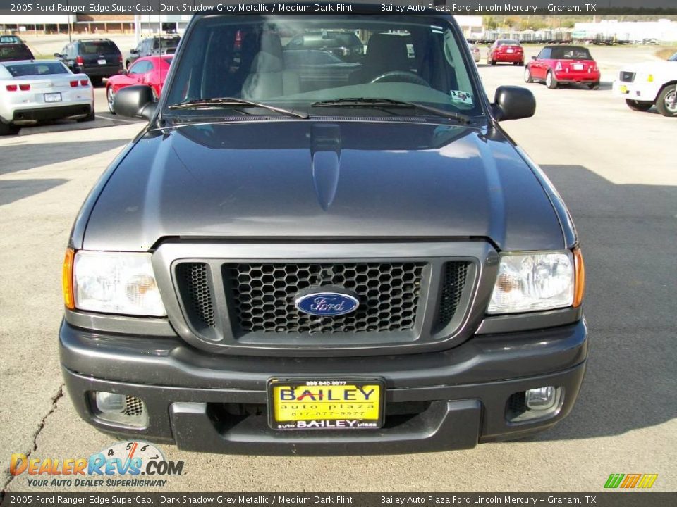 2005 Ford Ranger Edge SuperCab Dark Shadow Grey Metallic / Medium Dark Flint Photo #1