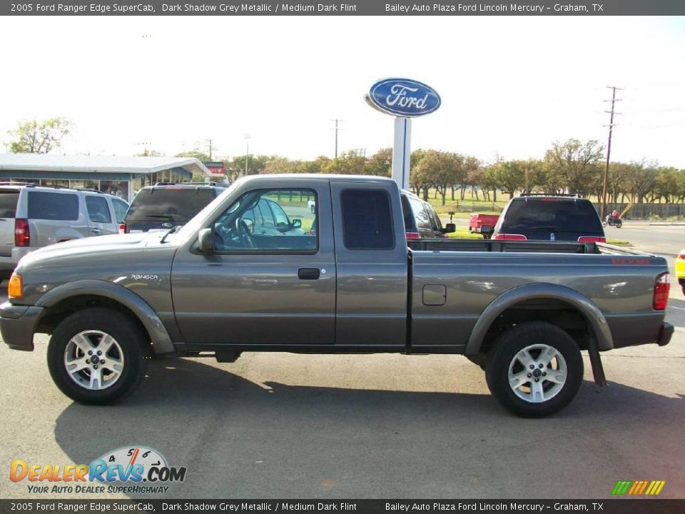 2005 Ford Ranger Edge SuperCab Dark Shadow Grey Metallic / Medium Dark Flint Photo #2