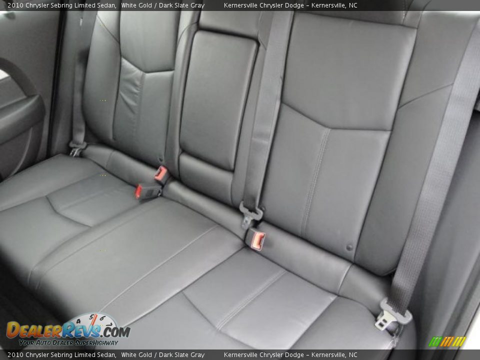 2010 Chrysler Sebring Limited Sedan White Gold / Dark Slate Gray Photo #13