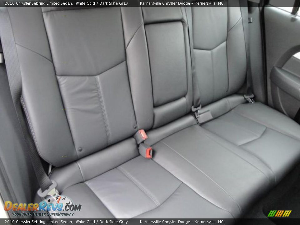 2010 Chrysler Sebring Limited Sedan White Gold / Dark Slate Gray Photo #15